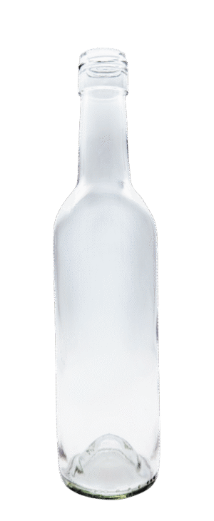 375ml Transparent Straight Bordeaux Bottle #315