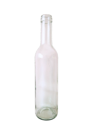 375ml Transparent Straight Bordeaux Bottle #325