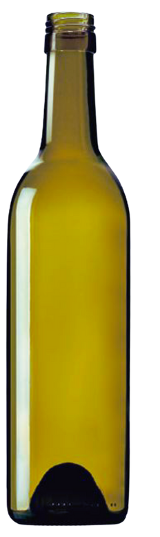 550ml Antique Green Straight Bordeaux Bottle #420