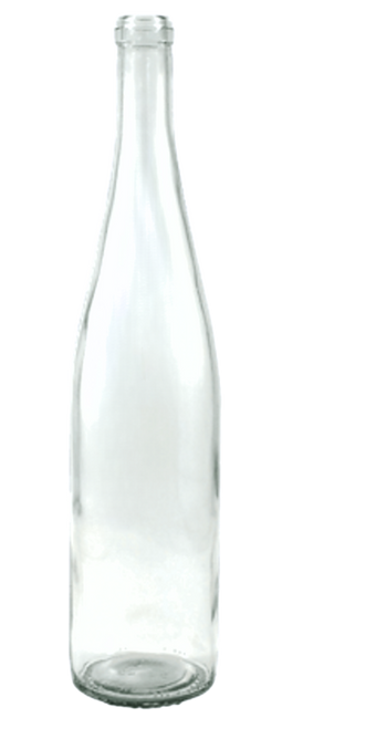 750 ml Transparent Hock Bottle #542