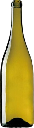 750ml Antique Green Burgundy Bottle #400