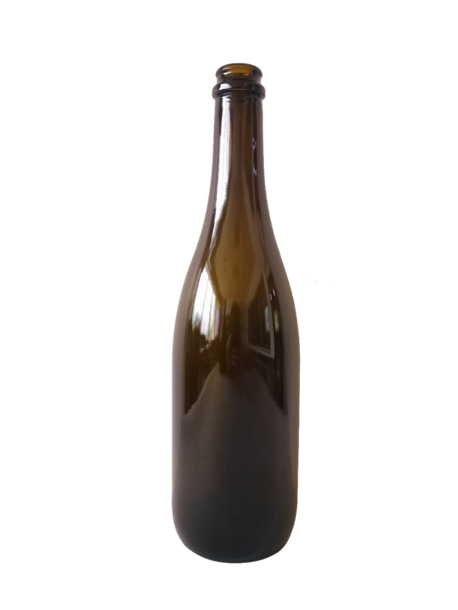 750ml Antique Green Champagne Bottle #650