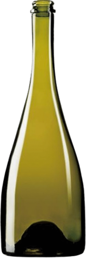 750ml Antique Green Champagne Bottle #900