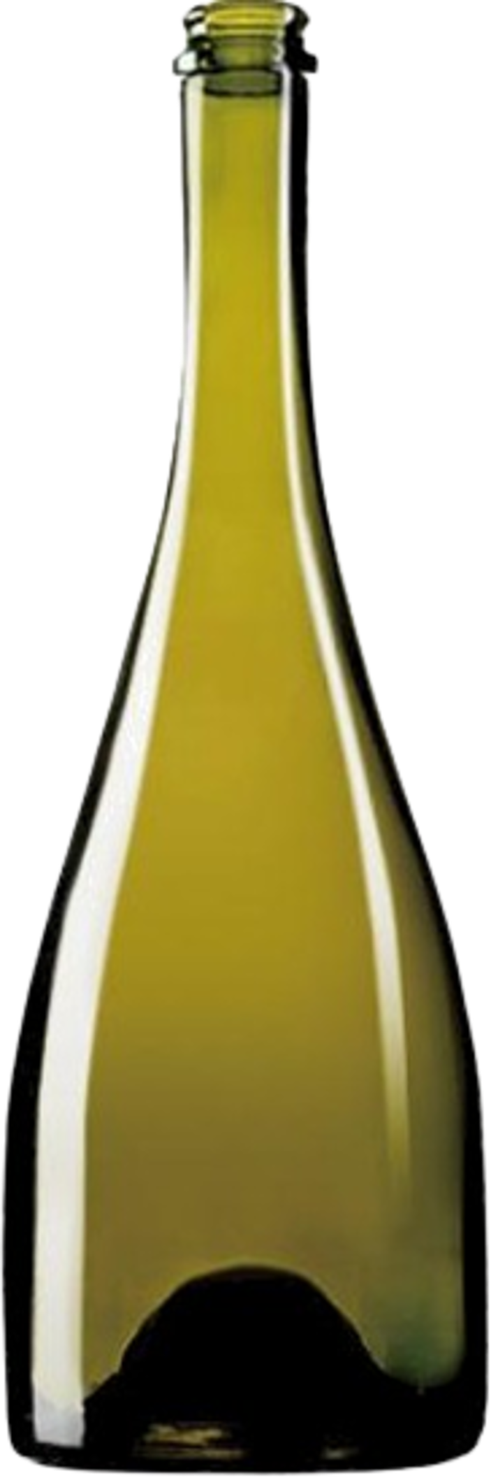750ml Antique Green Champagne Bottle #900