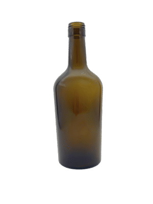 750ml Antique Green Customized Bottle #430