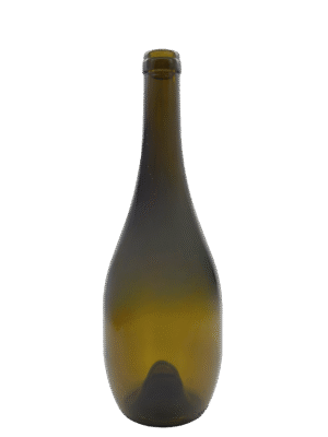 750ml Antique Green Customized Bottle #480