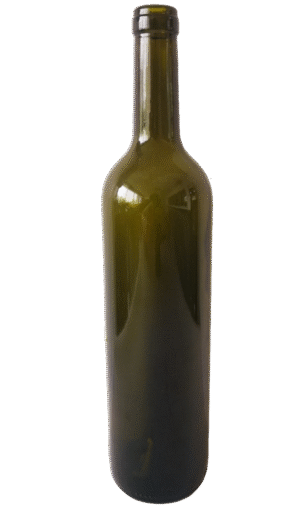 750ml Antique Green Straight Bordeaux Bottle #700
