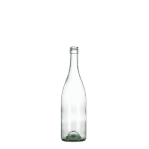 750ml Transparent Burgundy Bottle #525