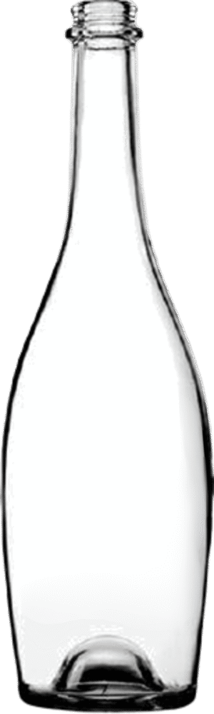 750ml Transparent Champagne Bottle #610