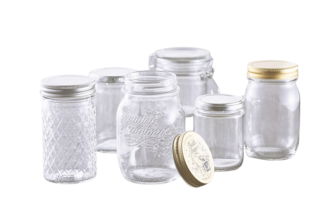 Ambiance Glass Jars 3 Background 1 (1) - glass food jar by GlassRock