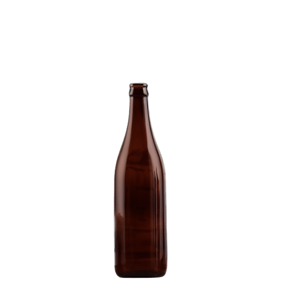 500ml Dark Brown Beer Bottle Large