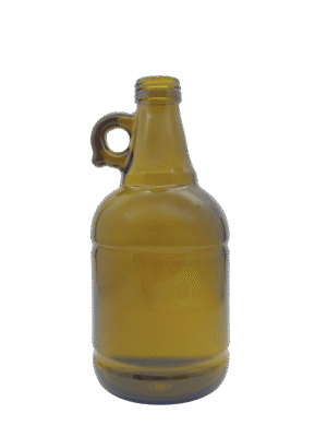 Antique Green Oil Jug with Handle 1000ml