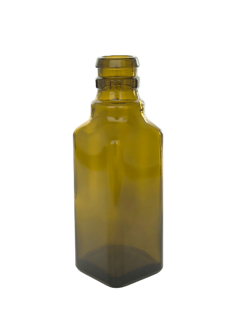 Mini Antique Green Olive Oil Bottle 100ml
