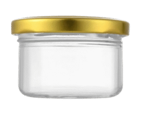 100ml Glass Jar No Shoulder