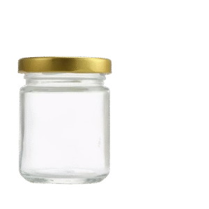 100ml Round Short Neck Glass Jar