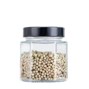 180ml Hexagonal Jar for Food