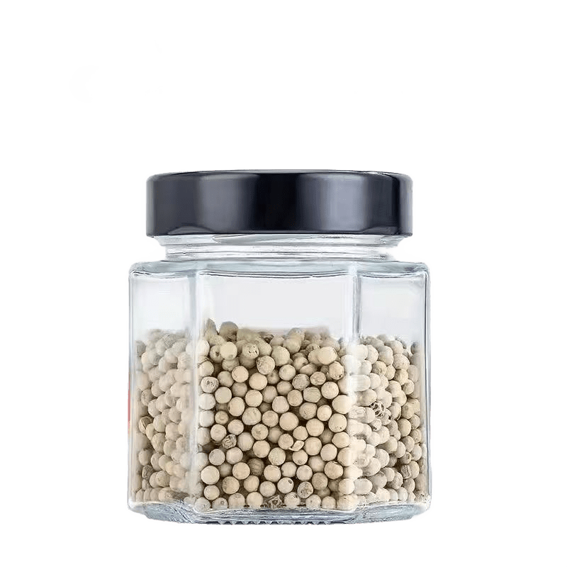 180ml Hexagonal Jar for Food
