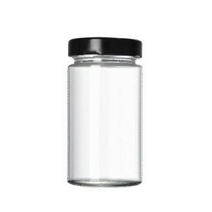 200ml Tall Glass Jar for Tea, Seeds and food
