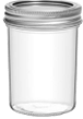 250ml Straight Sided Mason Jar Wide Mouth