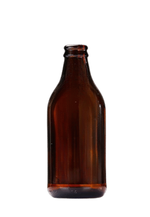 296ml Large Dark Brown Beer Bottle
