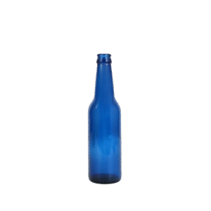 330ml Long Neck Blue Beer Bottle