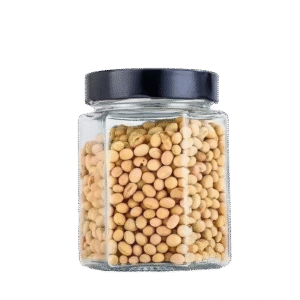 500ml Hexagonal Jar for Food