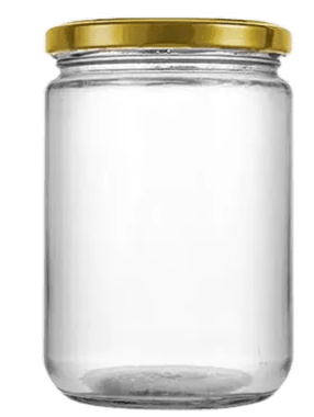 500ml Round Short Neck Glass Jar