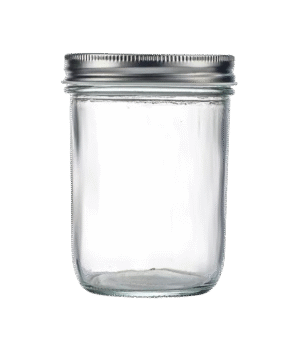 500ml Conical Mason Jar Wide Mouth