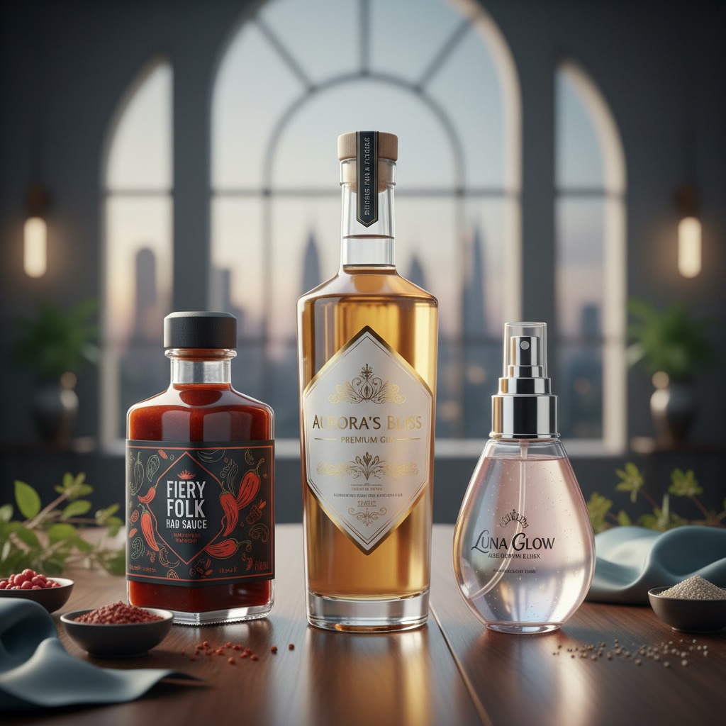 Custom made glass bottles by GlassRock featuring premium jar designs for brands