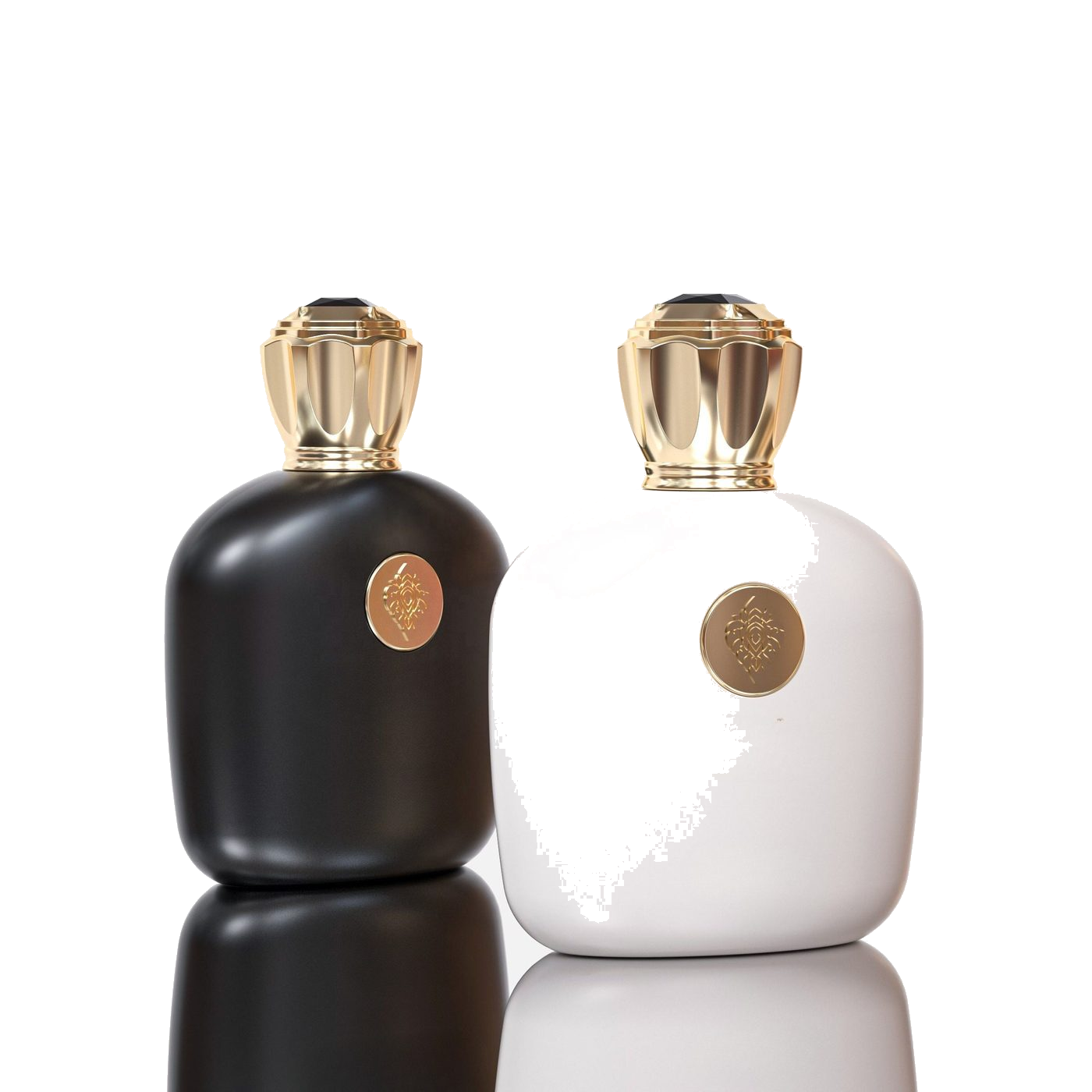 Small cosmetic glass bottles by GlassRock